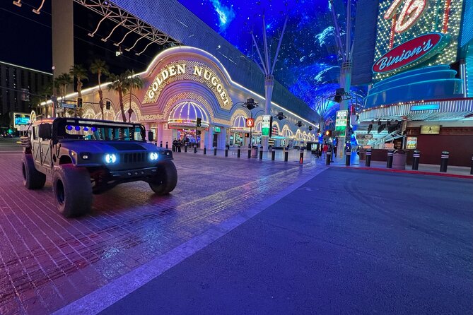 Las Vegas Strip Adventure: Sightseeing Tour in a Military Hummer - The Experience in a Military Hummer