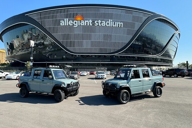 Las Vegas Strip and Downtown Las Vegas Guided Tours - Exploring Allegiant Stadium in Style