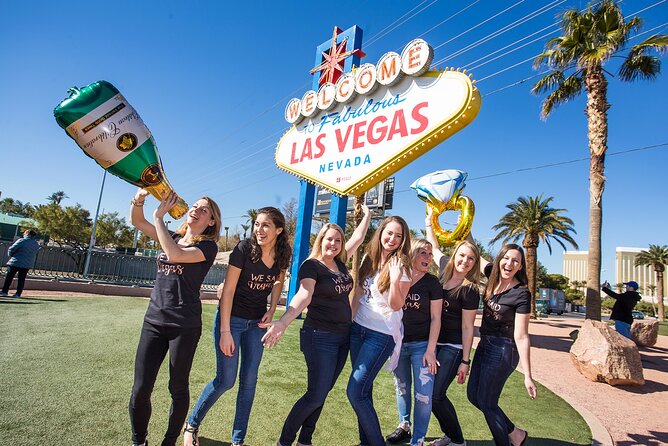 Las Vegas Strip by Super Stretch Limo with Personal Photographer - Iconic Stops Include the Las Vegas Sign and Major Casinos