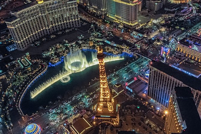 Las Vegas Strip Helicopter Night Flight with Optional Transport - The Quality of Service and Expert Pilots