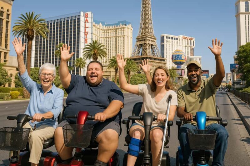 Las Vegas Strip: Mobility Scooter Tour W/ Lunch - Why Choose a Mobility Scooter Tour Over Walking