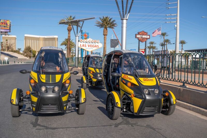 Las Vegas: Talking GoCar Las Vegas Strip Tour - Discovering Area 15 and Other Major Attractions