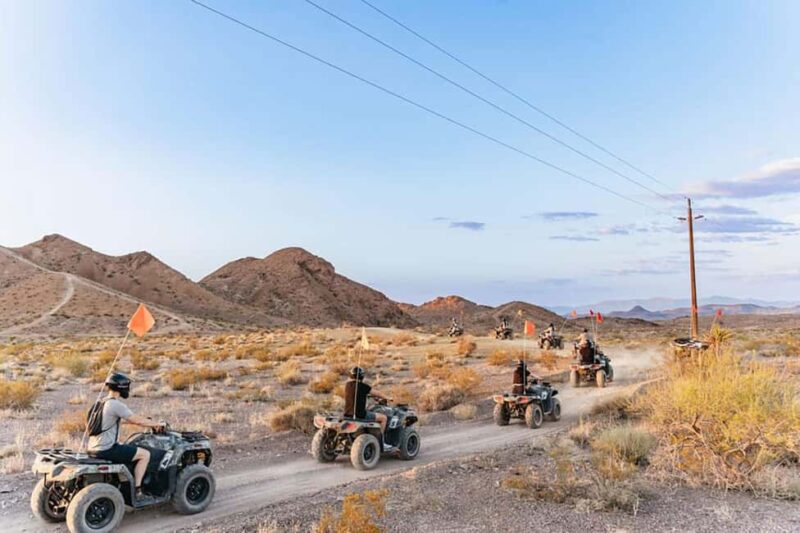 Las Vegas: Thrilling ATV & Buggy Desert Tour w/ Hotel Pickup - The Starting Point at Mandalay Bay for Easy Access