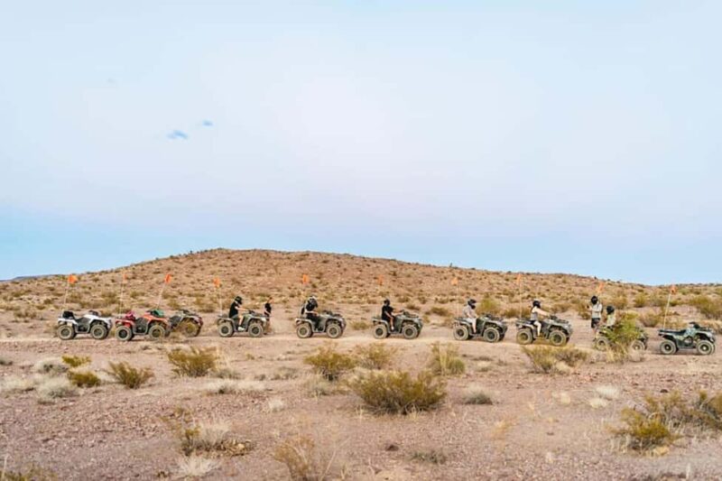 Las Vegas: Thrilling ATV & Buggy Desert Tour w/ Hotel Pickup - What’s Included: Safety, Water, and Transportation