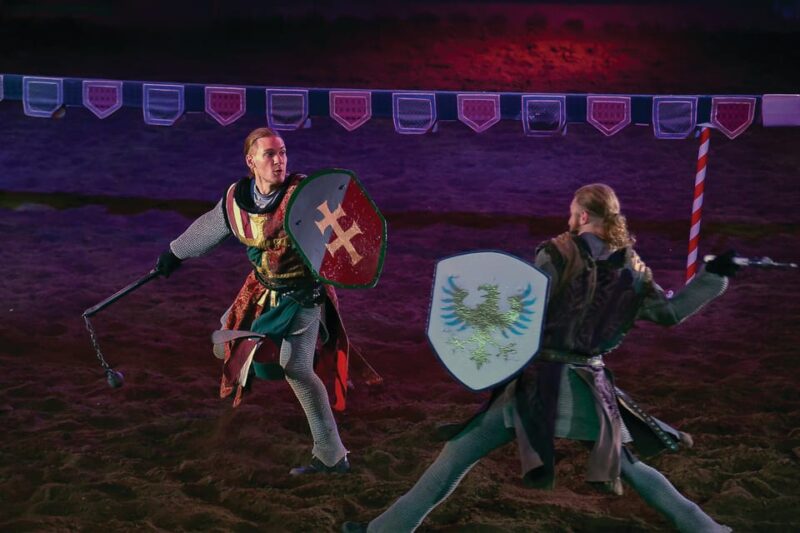 Las Vegas: Tournament of Kings Show at Excalibur - Spectacular Special Effects and Audience Participation