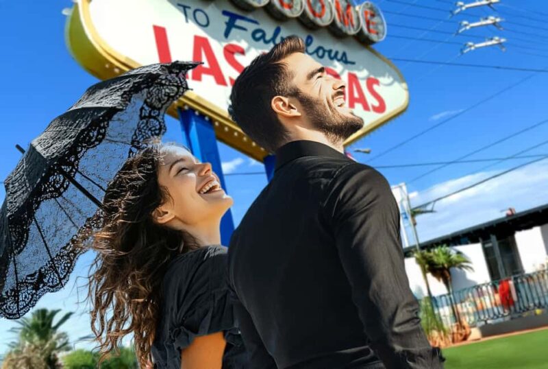 Las Vegas: Traditional or Theme Vegas Sign Wedding/Renewal - The Gothic Props and Accessories Collection