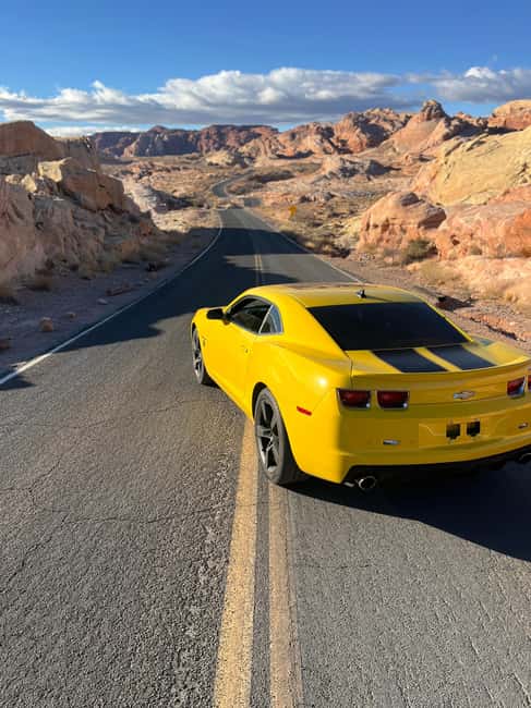 Las Vegas: Valley of Fire Transformers Tour with Bumblebee - The Drive in the Bumblebee Camaro Is a Major Highlight