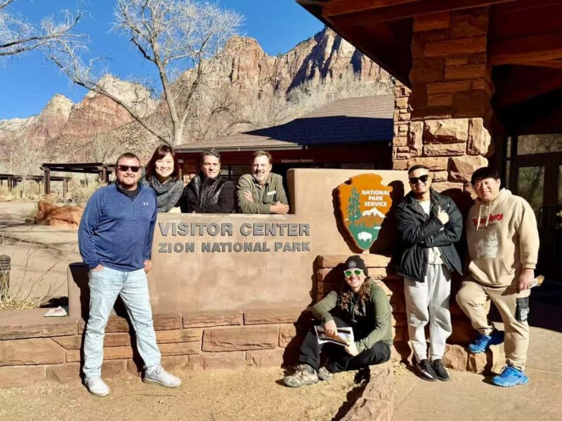 Las Vegas: Zion National Park Group Tour with Lunch - Trail Highlights and scenic stops
