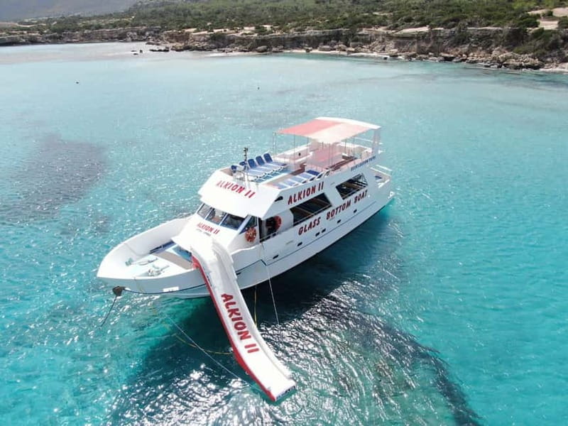 Latchi: Blue Lagoon Glass Bottom Boat Cruise with Drinks - Exploring the Iconic Landmarks Along the Route