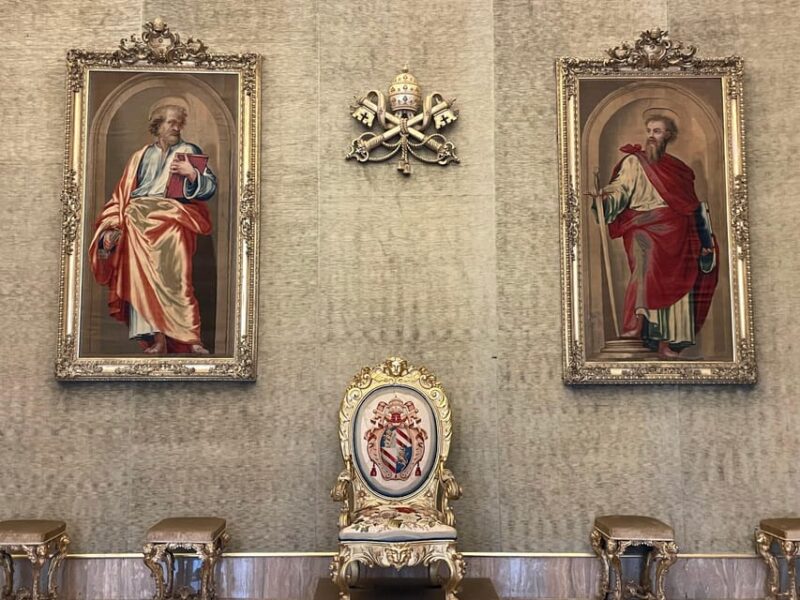 Lateran Palace Entry Ticket with Audio Guide - Key Points