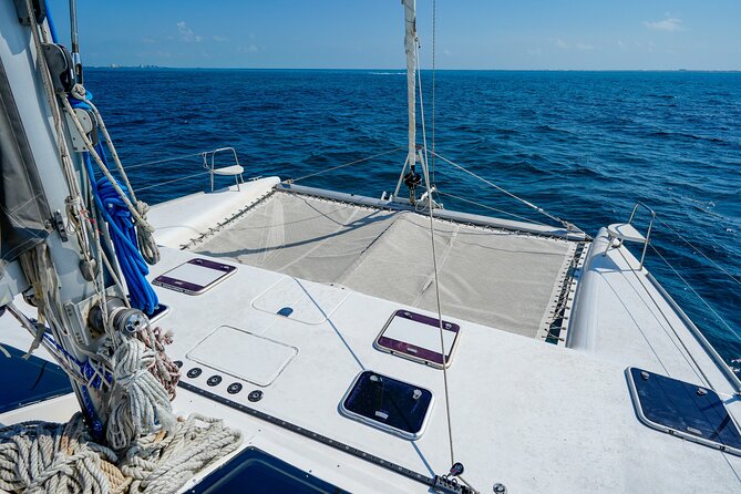 Laura Catamaran Private Tour to Isla Mujeres - Marine Activities and Snorkeling at Meco Reef