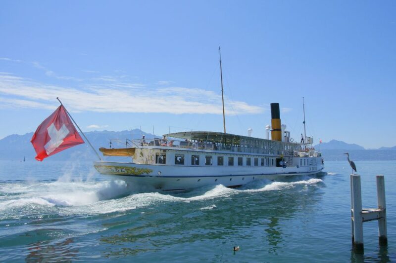 Lausanne: 3-Hour Riviera and Lavaux Region Cruise - Discover the Charm of Lake Geneva on a 3-Hour Paddle Steamer Cruise