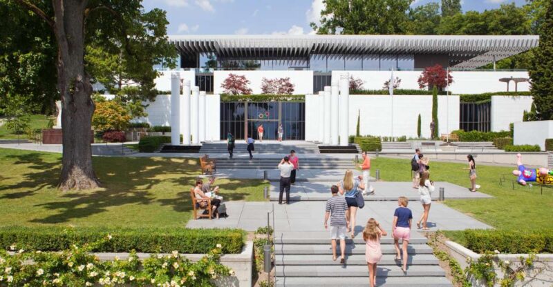 Lausanne: The Olympic Museum Entry Ticket - The Olympic Park and Sculpture Garden: A Scenic Break