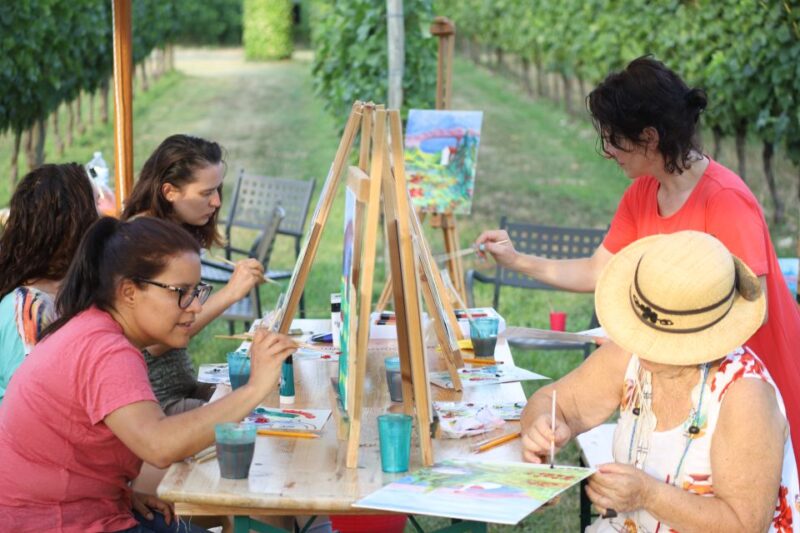 Lazise: Painting Expereince with Wine and Local Food Platter - What Sets This Tour Apart from Similar Experiences