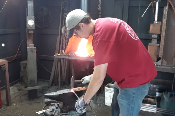 Learn to Forge, experiential learning, hands-on forge experience - Tools and Materials Provided
