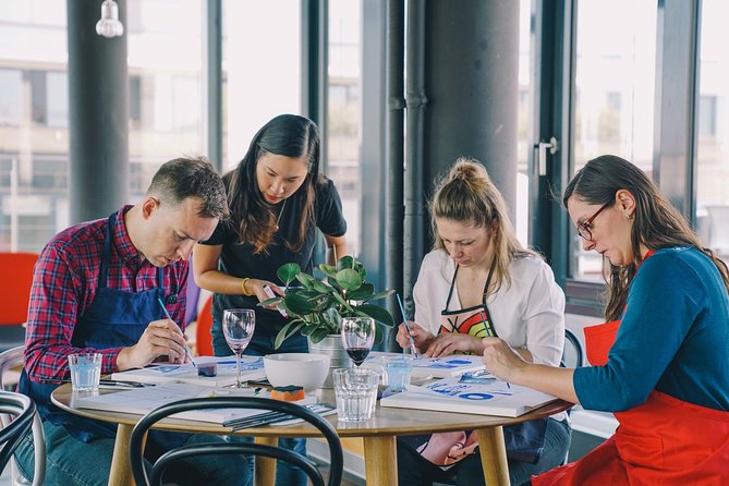 Learn to paint in Prague & sip some wine! - Key Points