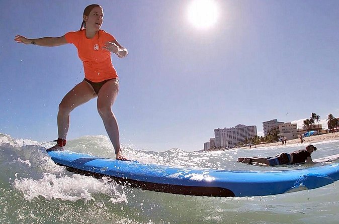 Learn to surf Fort Lauderdale - In-Water Guidance and Wave Riding Support