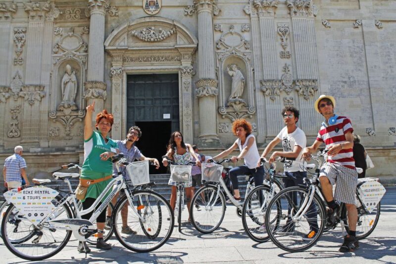 Lecce: City Highlights Guided Tour by Bike - Visiting the Roman Amphitheatre of Lecce