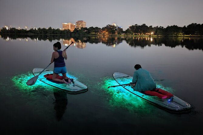LED Glow in the Dark Clear Kayak or Clear Paddleboard in Paradise - Meeting Point and Practical Details