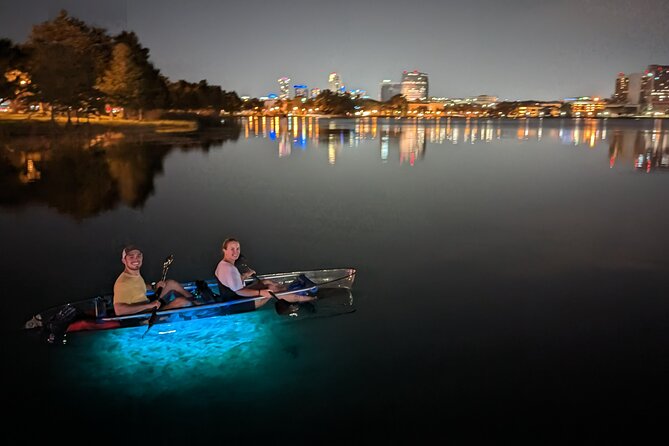 LED Glow in the Dark Clear Kayak or Clear Paddleboard in Paradise - Special Features and Unique Aspects of This Tour