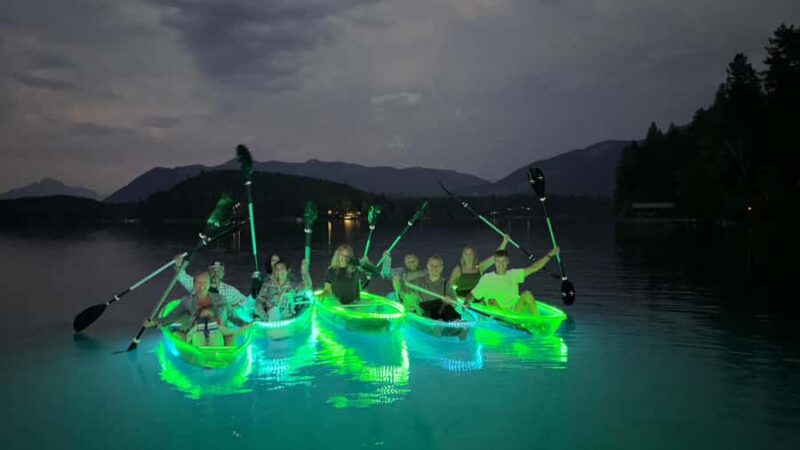 LED Illuminated Sunset Clear Kayak Tour //Kalispell, MT// - Why the LED Sunset Kayak Tour Stands Out