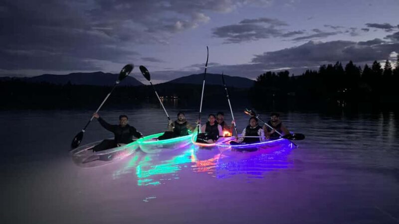 LED Illuminated Sunset Clear Kayak Tour //Kalispell, MT// - Who Will Most Enjoy This Tour?