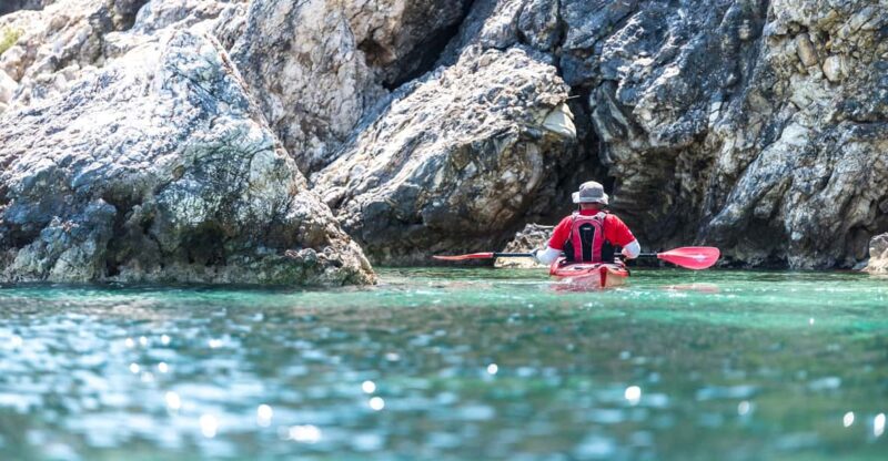 Lefkada: Blue Cave Kayak Tour with a Taste of Greece - Visiting Remote Beaches and Secluded Spots