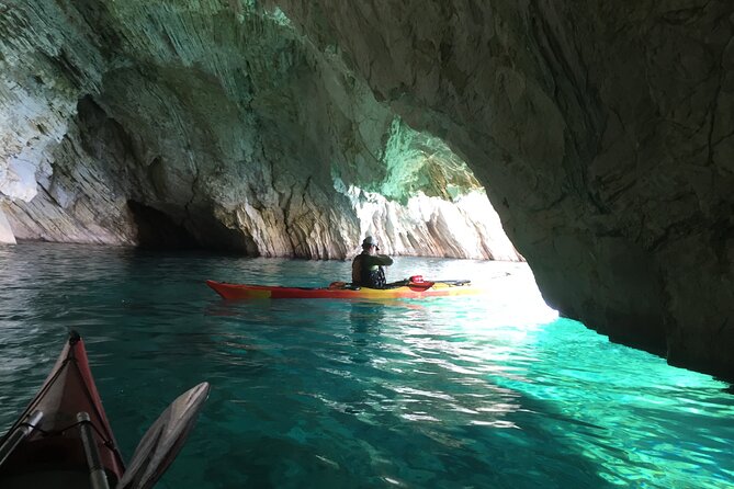 Lefkada Kayak : Explore Blue Cave with a Taste of Greece - Snorkeling and Marine Encounters in the Ionian Sea