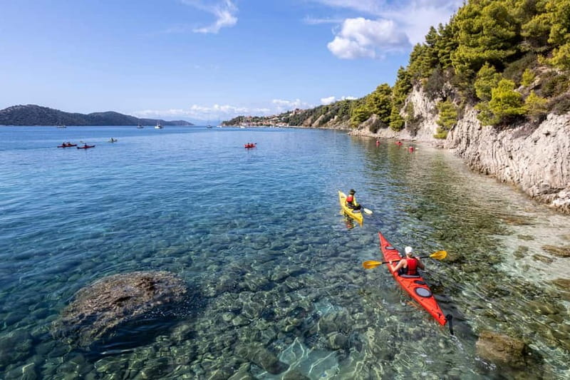 Lefkada:Nydri, Scorpios Kayak Odyssey Island Hopping - Scenic Paddle Along Lefkada’s Coastline