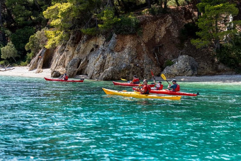 Lefkada:Nydri, Scorpios Kayak Odyssey Island Hopping - Wildlife and Marine Life Viewing in Lefkada’s Waters