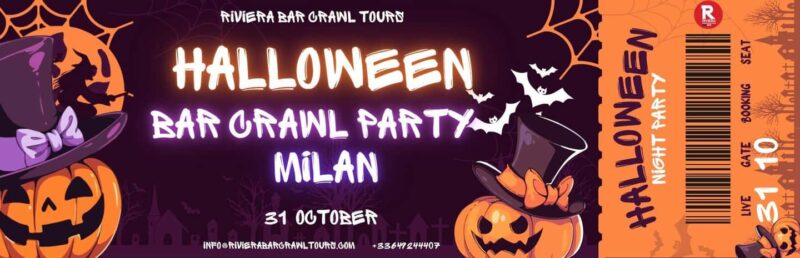Legendary Halloween Pub Crawl Party in Milan 2025 - What’s Included in the Halloween Pub Crawl