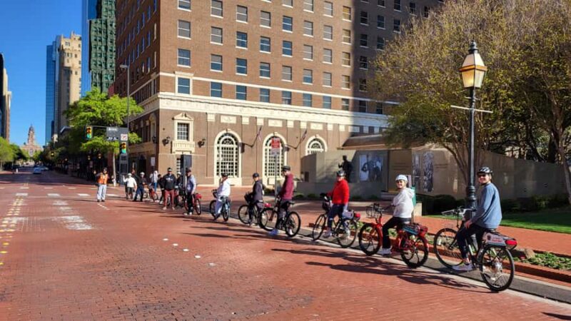 Legends & Outlaws eBike Guided Tour - Starting at Pedego Fort Worth with Easy Parking