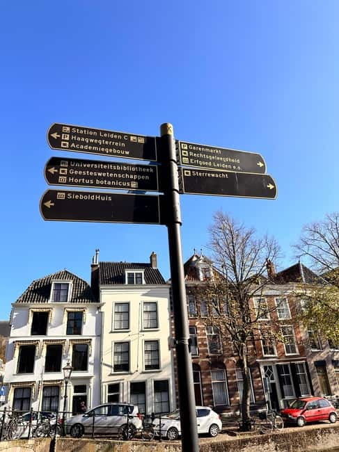 Leiden: Cultural highlights walking tour NEW - Starting Point at Garenmarkt in the Heart of Leiden