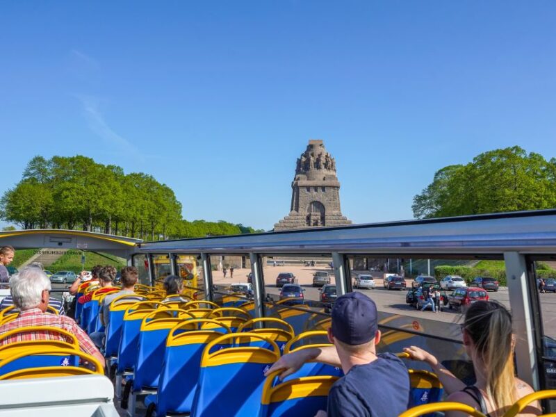 Leipzig: 13-Stop Hop-on/Hop-off Bus Ticket - Route Highlights: From the Old Town to the Battle of the Nations