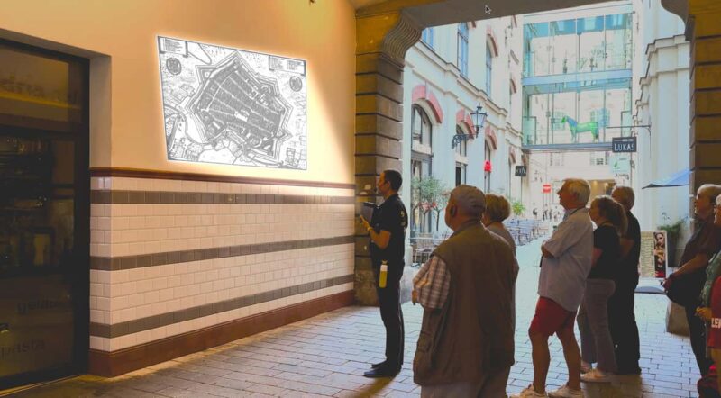 Leipzig: City Tour 2.0  Spot Past with Mobile Projections - Walk Through Leipzig’s Iconic Sites and Hidden Passages