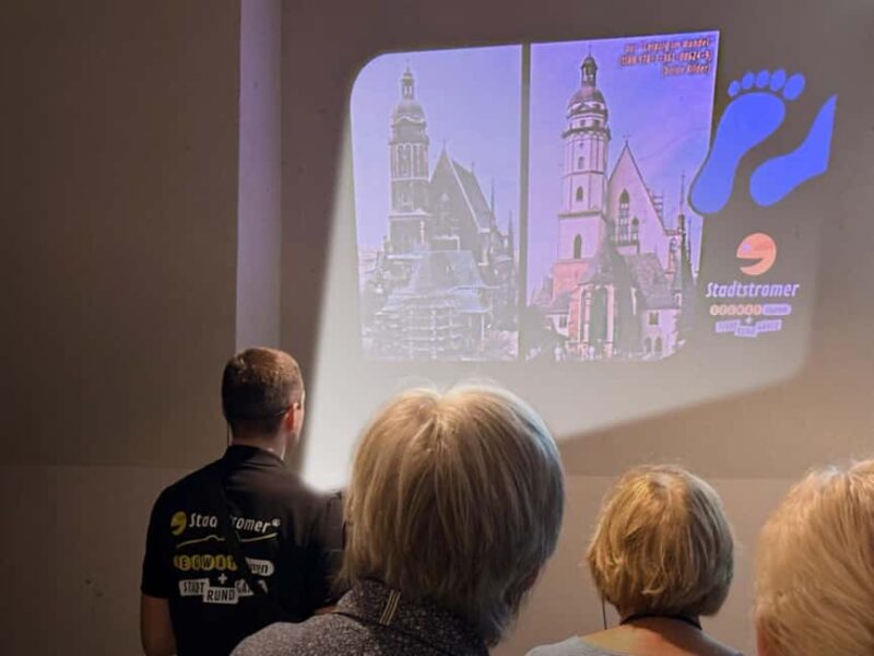 Leipzig: City Tour 2.0  Spot Past with Mobile Projections - Final Impression: A Smart and Spectacular Way to Discover Leipzig