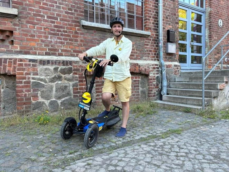 Leipzig: SCUDDY Tour  experience the city, parks, and more with a new kind of driving fun! - Key Points