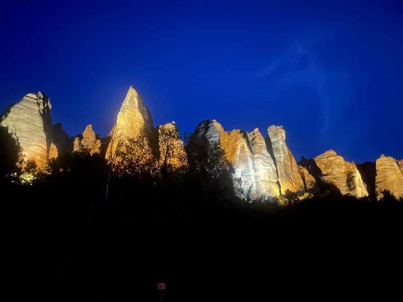 Les Pénitents des Mées: sunset/night hike - Sunset Aperitif with Panoramic Views