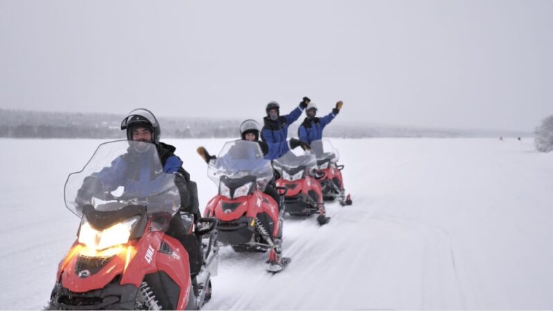 Levi: 3 Hour Snowmobile Safari Around Levi with Coffee Break - Warm Clothing and Safety Equipment Provided