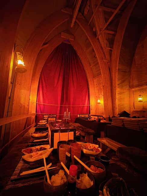 Levi: Arcandia | Unique Dinner Experiences + Park Side - The Food and Drink Options at Arcandia