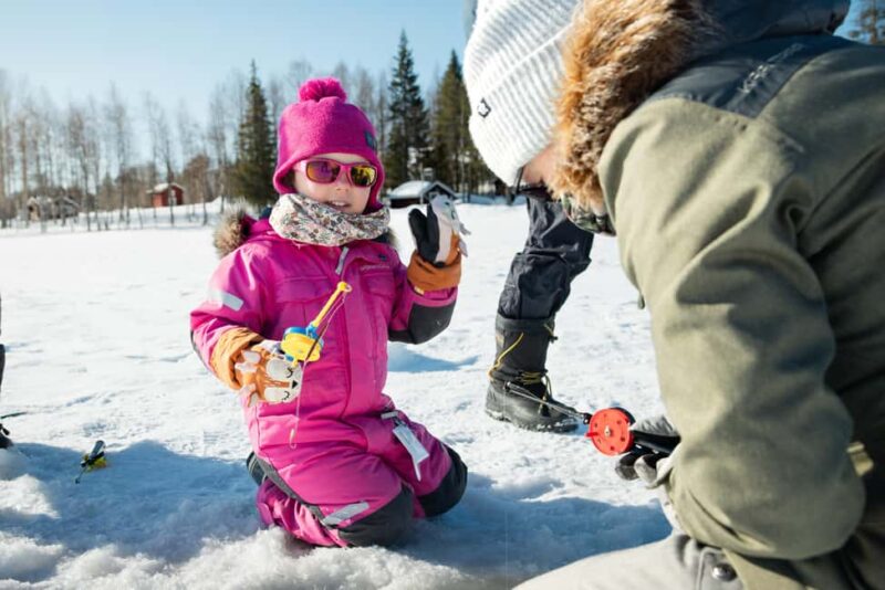 Levi: Arctic Ice-Fishing Experience - The Charm of Lapland’s Wilderness and Local Traditions