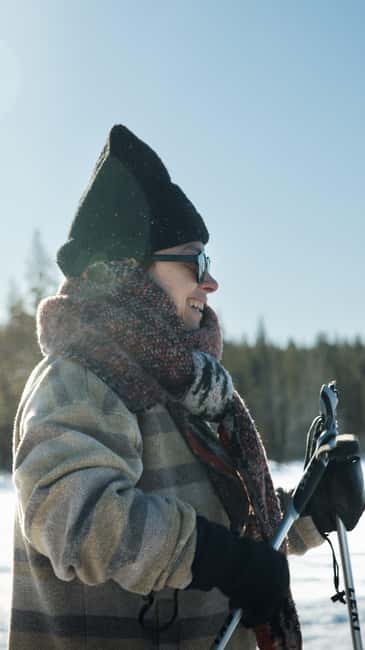 Levi: Cross-Country Skiing Tour for Beginners - Warm Break with Hot Juice and a Snack