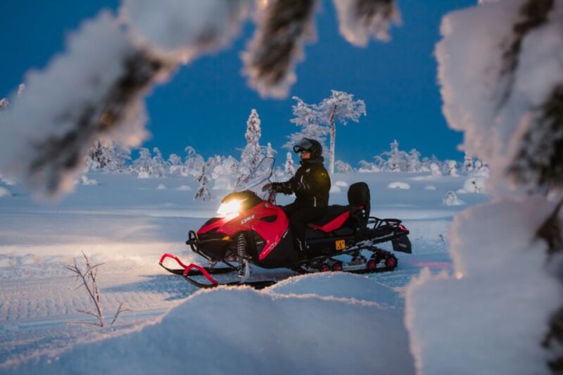 Levi: Evening Snowmobile Safari - Key Points