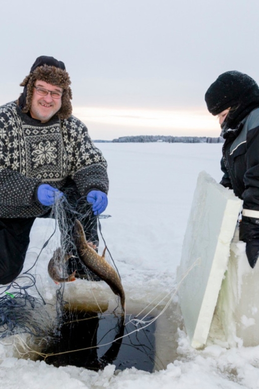 Levi: Ice Fishing by Snowmobile - Practical Information and Requirements for Participants