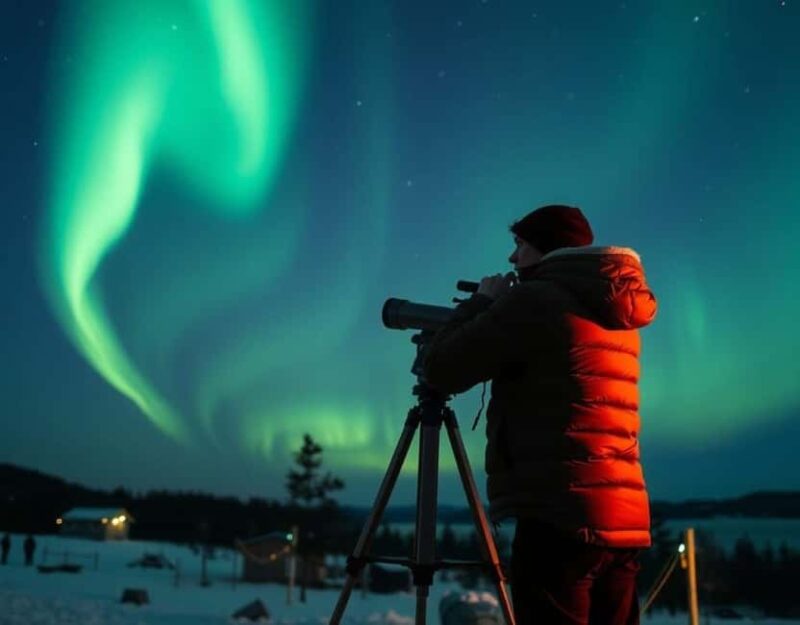 Levi: Northern Lights Magic and Stargazing by Telescope - Key Points