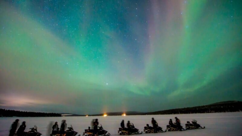 Levi: Northern Lights Snowmobile Safari and Campfire Picnic - Safety and Equipment for Winter Conditions