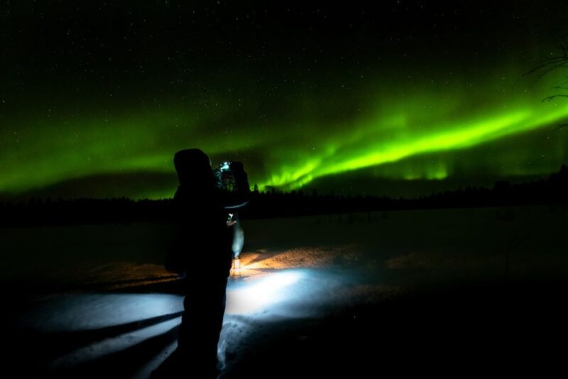 Levi: Northern Lights Tour by Minivan - Convenient and Flexible Pickup in Levi