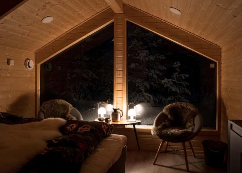 Levi: Northern Lights Wilderness Cabin Experience - Journey to the Remote Wilderness Cabins