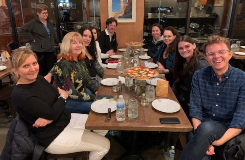 Lewiston: Historic Food Tour - The Starting Point at The Silo Restaurant’s Red Train Car