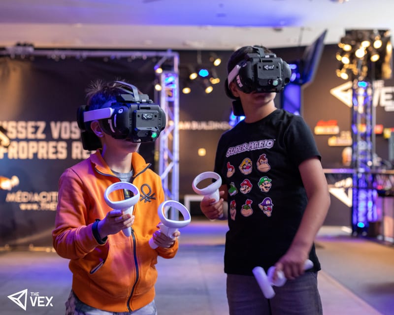 Liège : Virtual Reality in Arena - The Variety of Games and Virtual Worlds